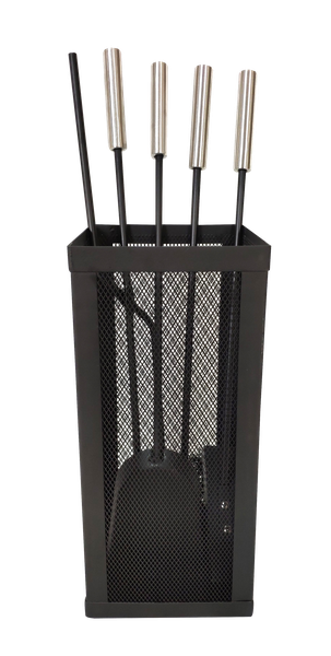 Megamaster - Square fireplace toolset
