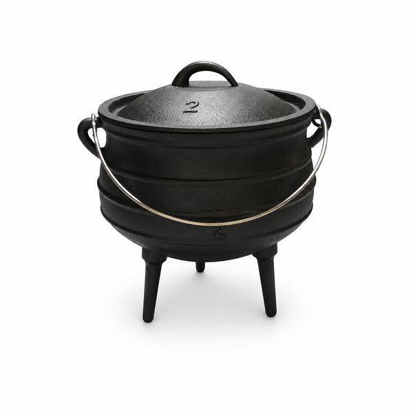 Cast Iron Potjie Pot No 2