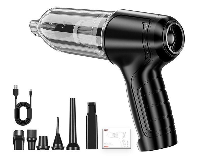 Portable Handheld Mini Car Dust Vacuum Wireless Charging Cordless