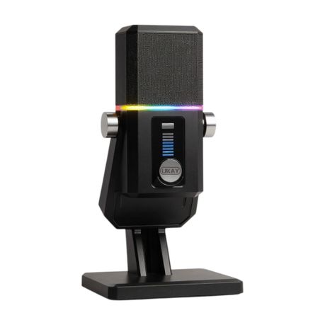 High-Sensitivity Multimedia RGB Dynamic Gaming Desktop Podcast Microphone Image