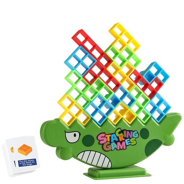 Balance Game Swing and Stacking Tetris