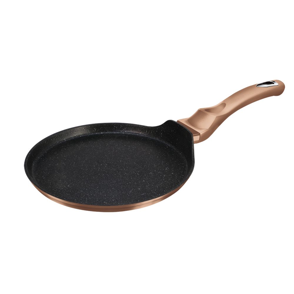 Berlinger Haus 28cm Marble Coating Pancake Pan Rose Gold Metallic Shop Today. Get it