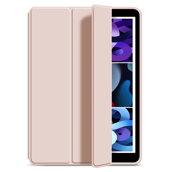 1PCS TechnoByte Smart Case &amp; Stand Compatible with iPad 10th Gen 10.9 Flip Cover Pink