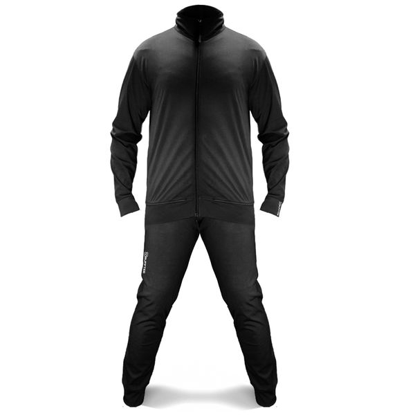 Bufftee Tracksuit Set Full Zip Jacket &amp; Track Pants Gym Fitness Shadow Set