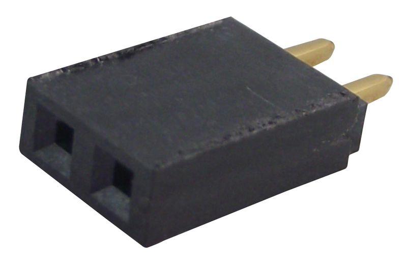 Samtec (SSQ-120-01-G-S) PCB Receptacle, Board-to-Board, 2.54 mm, 1 Rows