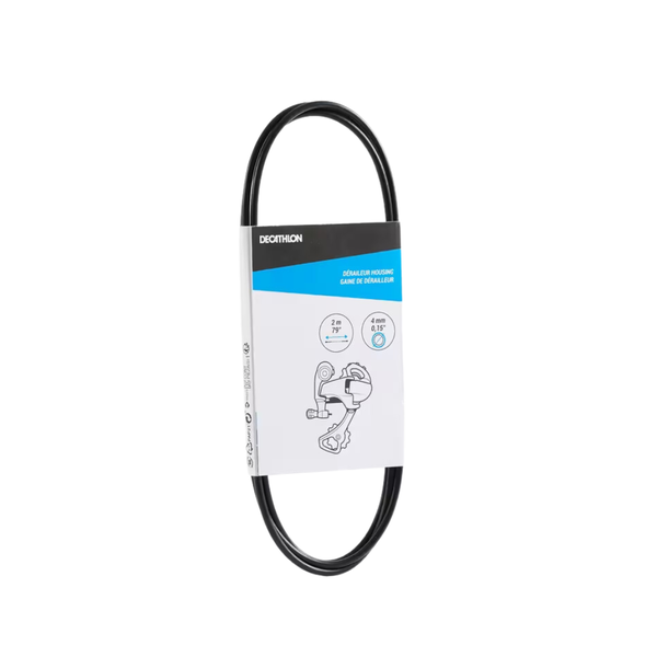 Decathlon Bike Derailleur Housing - Black