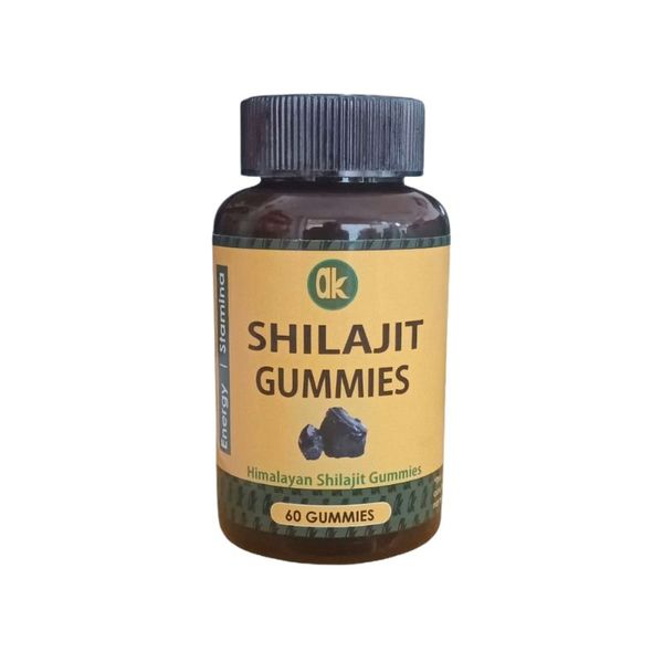 AK Shilajit Gummies | Natural Energy Booster | 60 - Gummies