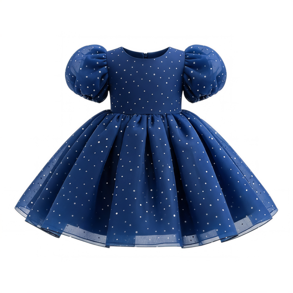 Starry Midnight Princess Ballgown Dress for Girls
