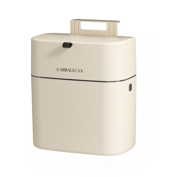 1pc Wall Mounted Trash Can-10L