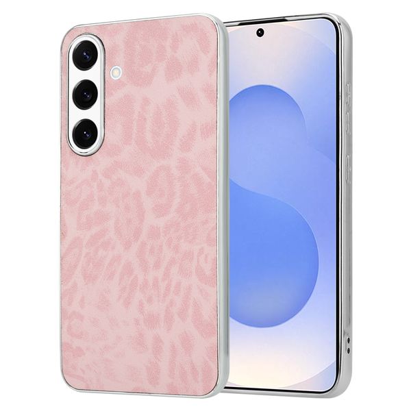 Luxury Leopard Print Cover Compatible with Samsung Galaxy S25 Ultra