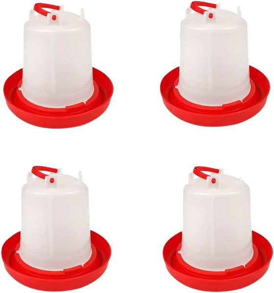 Professional 3L Chicken Waterer - Pack of 4