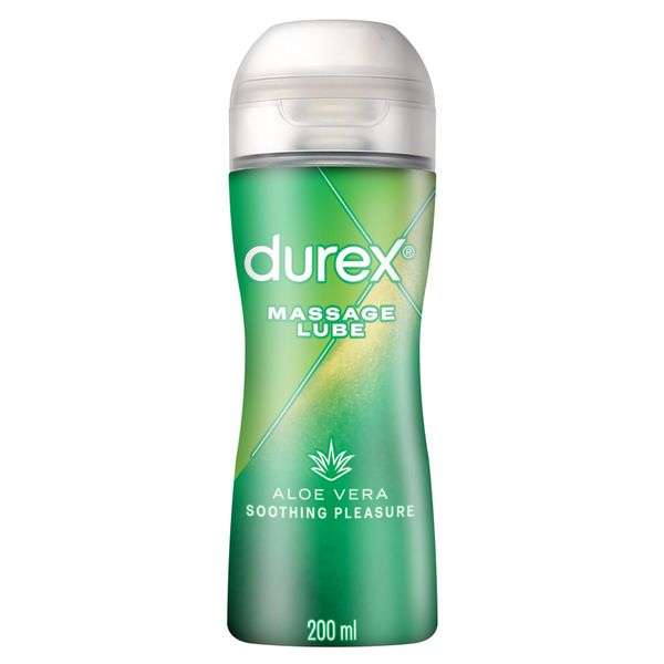 Durex 200ml, Play 2 in 1 Sensual Massage &amp; Lubricant Gel, Aloe Vera