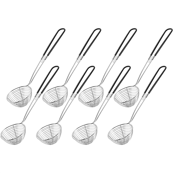 Hot Pot Strainer Stainless Steel Mini Mesh Skimmer Ladle With Handle