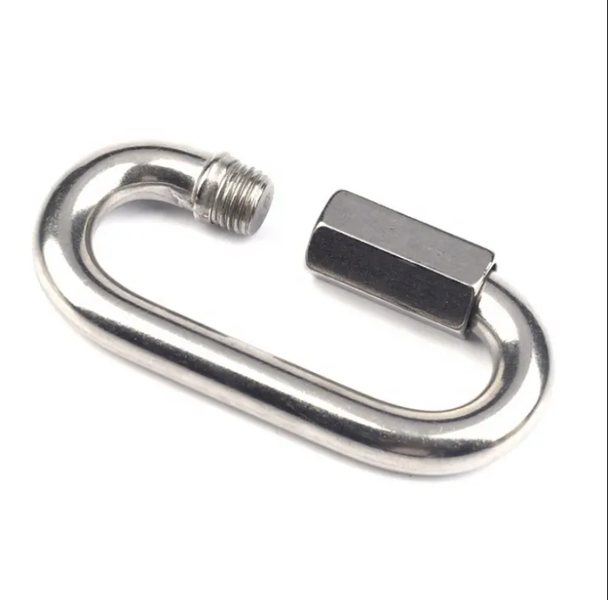 6mm (6m) Stainless Steel 304 Screw Lock Carabiner