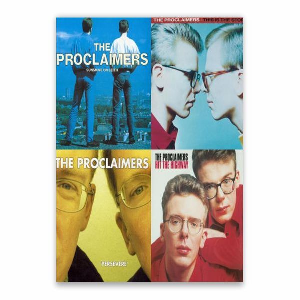 The Proclaimers Albums Poster - A1