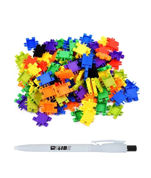Educational Kid Learning Building Puzzle Blocks HL6006 With ReVibe Pen