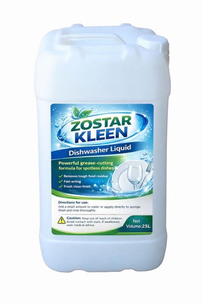 Zostar Kleen dishwasher liquid