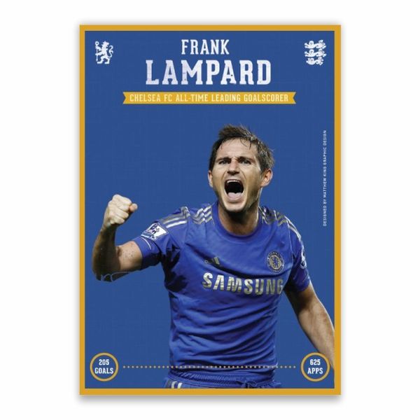 Frank Lampard Leading Goalscorer Poster - A1