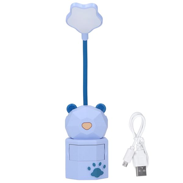 Purple Led Cartoon Desk Lamp For Bedroom image