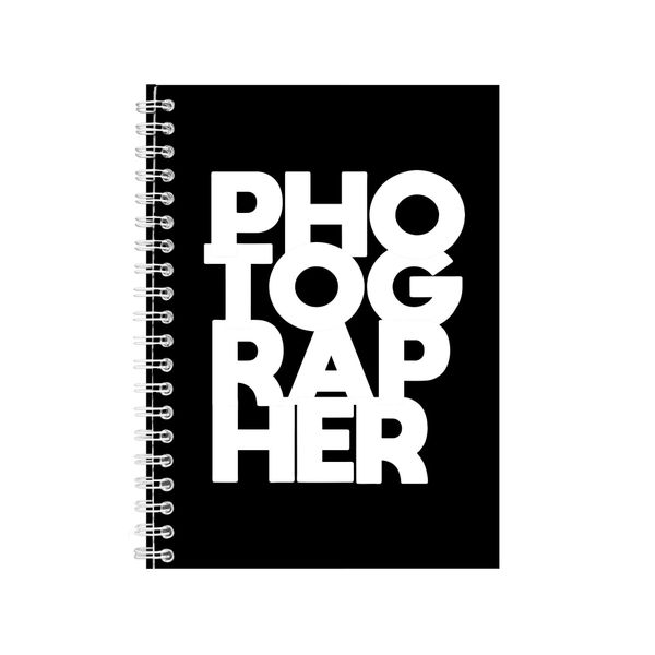 Photographer Notebook Photography Gift Idea Writing Book A4 Notepad Pad 22