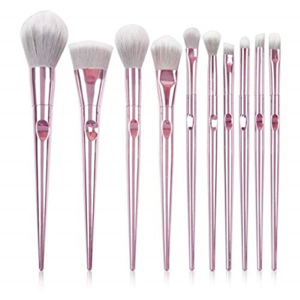 Ruby Face Makeup Brush 10 Pieces Makeup Brushes