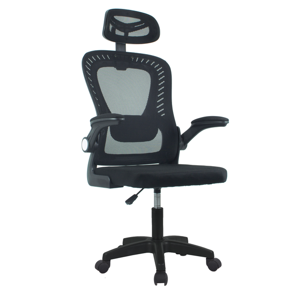 Eden High Back Office Chair with Retractable Armrest