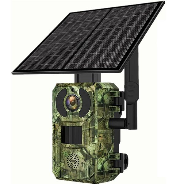 3mp Solar Powered And Rechargeable Trail Hunting Camera With SIM+SD Slot