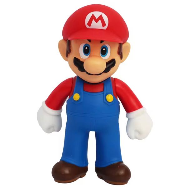 Super Mario Bros Mario Figure Red Cap 23cm