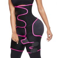  Viral Body Waist and Thigh Trimmer with Butt Lifter  Premium  3-in-1 Waist and Thigh Shaper (Pink, Medium) : Sports & Outdoors