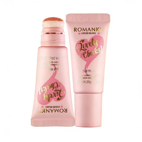 8-Hour Long-Lasting, Waterproof Liquid Blush