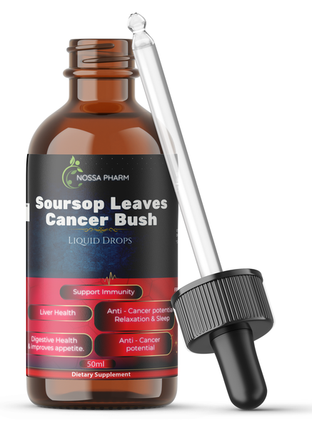 Nossa Pharm - Soursop Leaves &amp; Cancer Bush - 50ml Drops