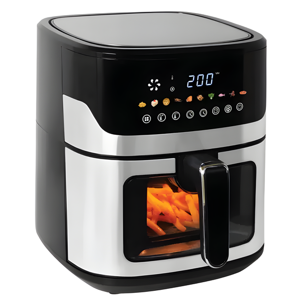 12L Air Fryer - Stainless Steel, Digital Control