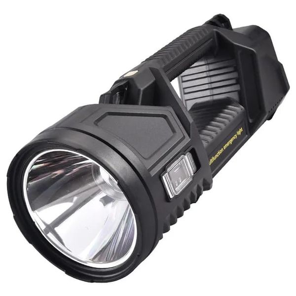Solar Panel Powered Super Bright Search Light Flashlight