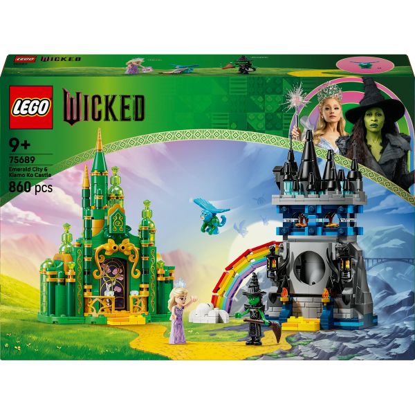 LEGO® Wicked Emerald City &amp; Kiamo Ko Castle Adventure Gift Building Toy 75689