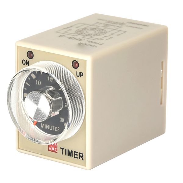 Power on delay timer relay for electrical systems 220VAC 30Minute