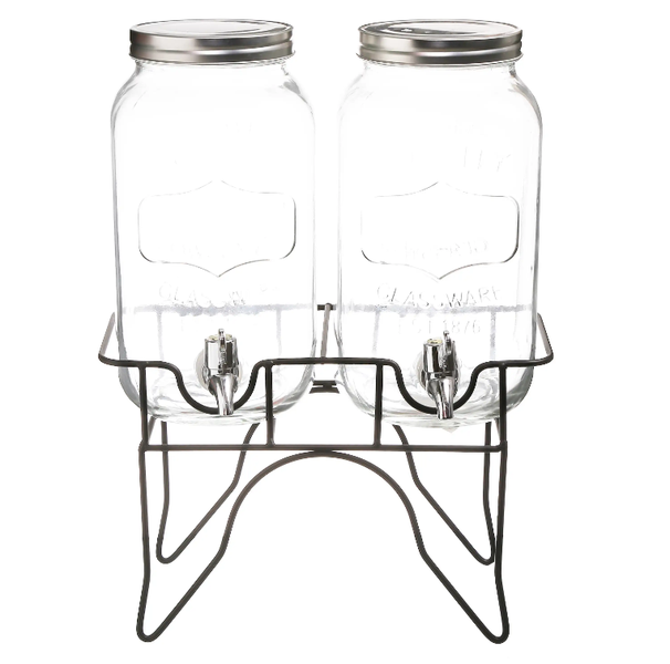 Danny Home Beverage Dispenser Twin 4L+4L