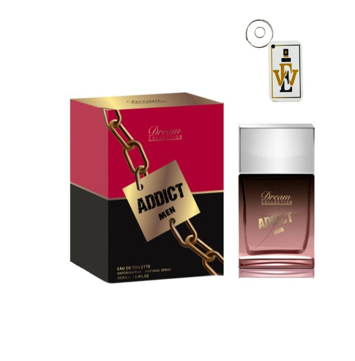 Addict For Men By Dream Collection Perfumes & Keyring Combo Shop