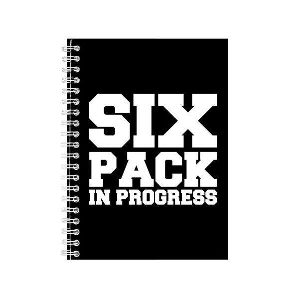 Six Pack Workout Notebook Gift Idea Writing Book Notepad Pad 66