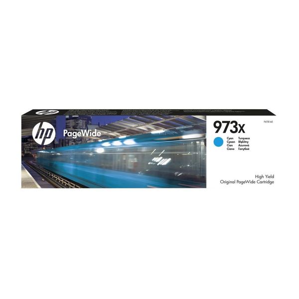 HP 973X HIGH YIELD CYAN INK CARTRIDGE