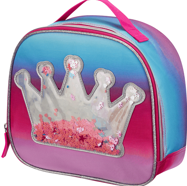 Quest Princess Insulated Lunch Bag for Girls - Pink Kids Cooler Tote