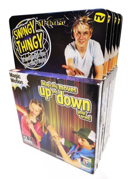 Swingy Thingy Spiral - Magic Metal Ring - Pack of 6