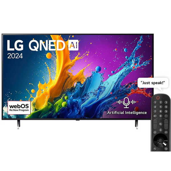LG TV - 75 Inch Smart TV QNED 4k Television Smart Plasma TV