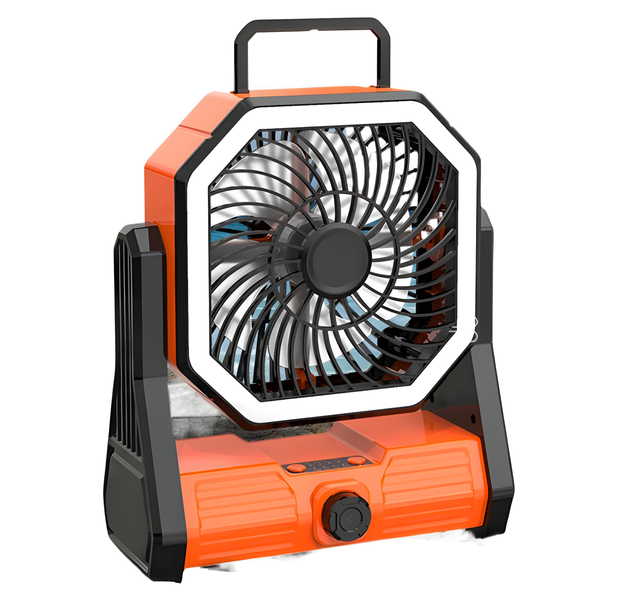 20000mAh Camping Fan With Hook Handle Ceiling Fan with Lights