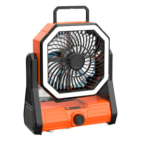 20000mAh Camping Fan With Hook Handle Ceiling Fan with Lights Image
