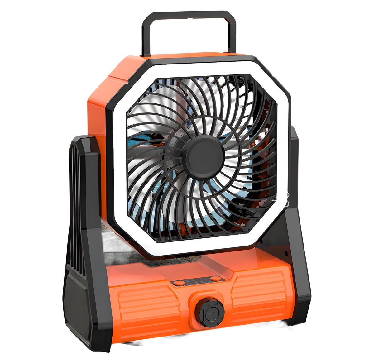 20000mAh Camping Fan With Hook Handle Ceiling Fan with Lights