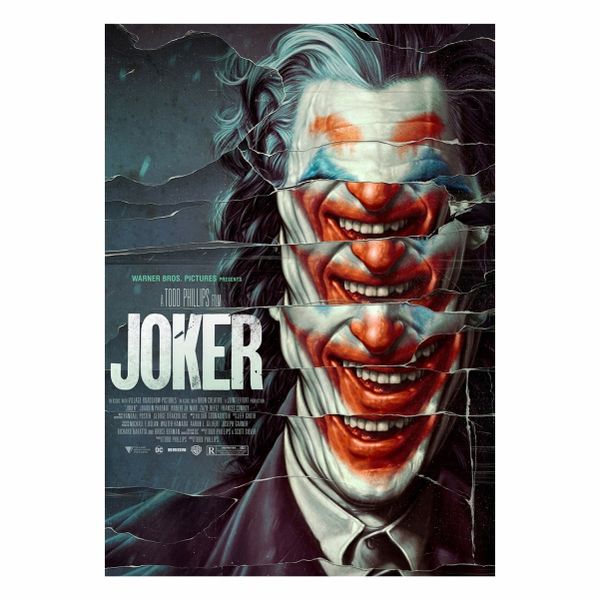 Joker Movie abstract - A1 Poster