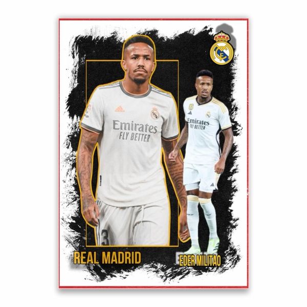 Eder Militao Real Madrid Poster - A1