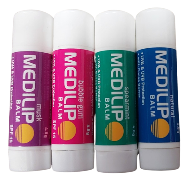 Balm - Medilip -Bubble Gum Spearmint - Musk - Natural