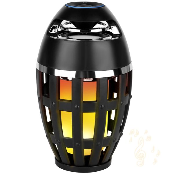 Bluetooth Speaker Waterproof Portable Bluetooth Speaker Flame Sound Speaker