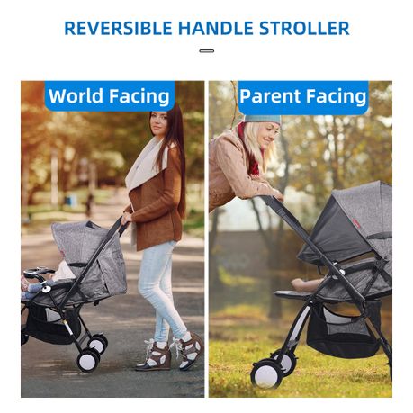 Baby stroller that lays 2024 flat